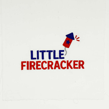 Cute little firecracker embroidery design - stitched out