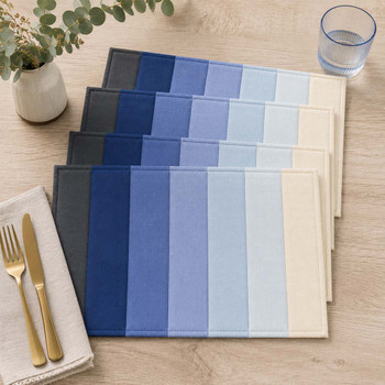 Stormy Skies Quilter's Muse bundle in navy, blue, gray, and cream solids
