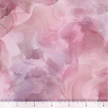 QT Fabrics - Aura - Watercolor Blender - Mauve