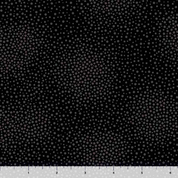 QT Fabrics - Quilting Illusions - Dots - Black
