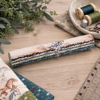 RJR - Wild Horses - Fat Quarter Roll/15pc