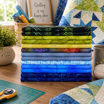 River & Fern Batiks - Fat Quarter Bundle/13pc