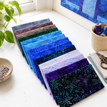 Twilight Garden Batiks - Fat Quarter Bundle/13pc