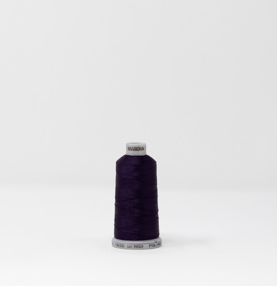 Madeira - Polyneon - Polyester Embroidery/Sewing Thread - 919-1632 Spool (Blackberry Purple)