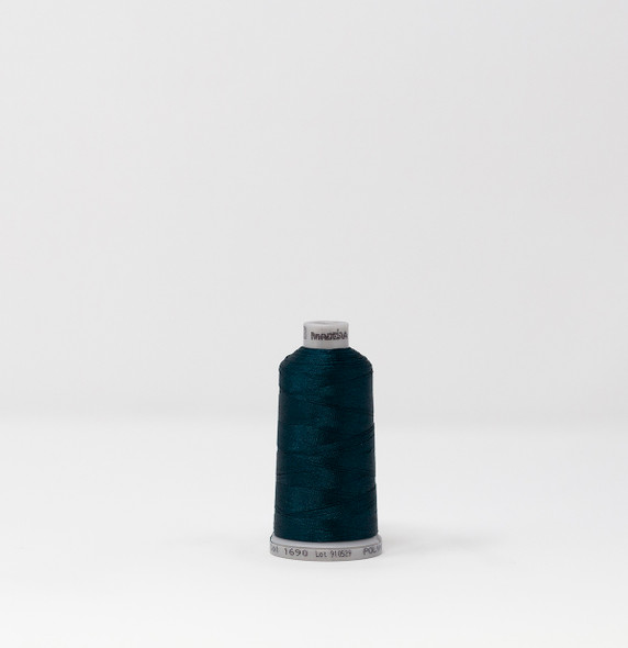 Madeira - Polyneon - Polyester Embroidery/Sewing Thread - 919-1690 Spool (Deep Sea)