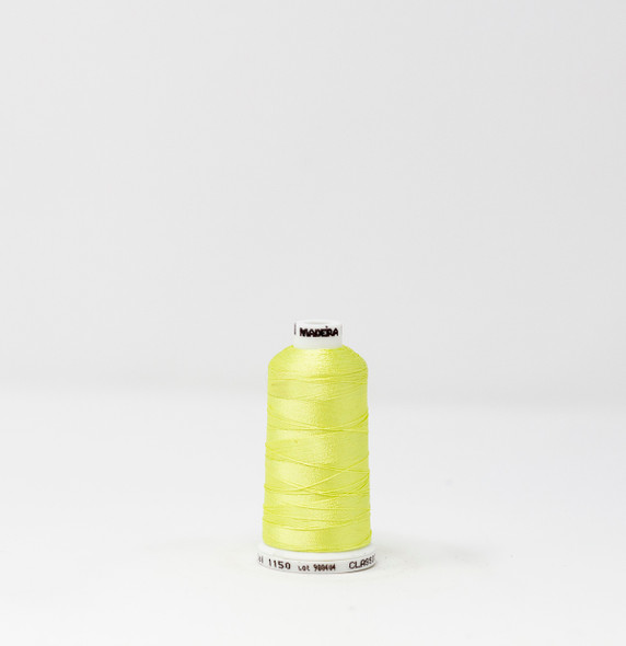 Madeira - Classic - Rayon Embroidery/Sewing Thread - 911-1150 Spool (Chartreuse)