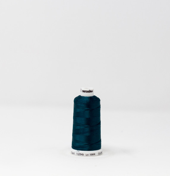 Madeira - Classic - Rayon Embroidery/Sewing Thread - 911-1290 Spool (Mallard Teal)