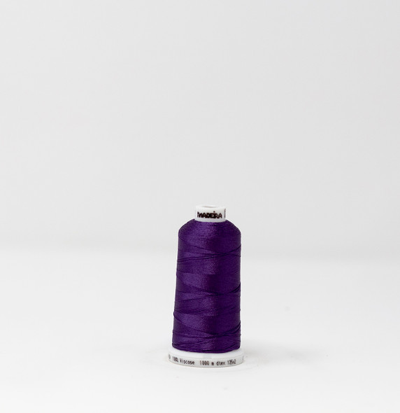 Madeira - Classic - Rayon Embroidery/Sewing Thread - 911-1312 Spool (Purple Grape)