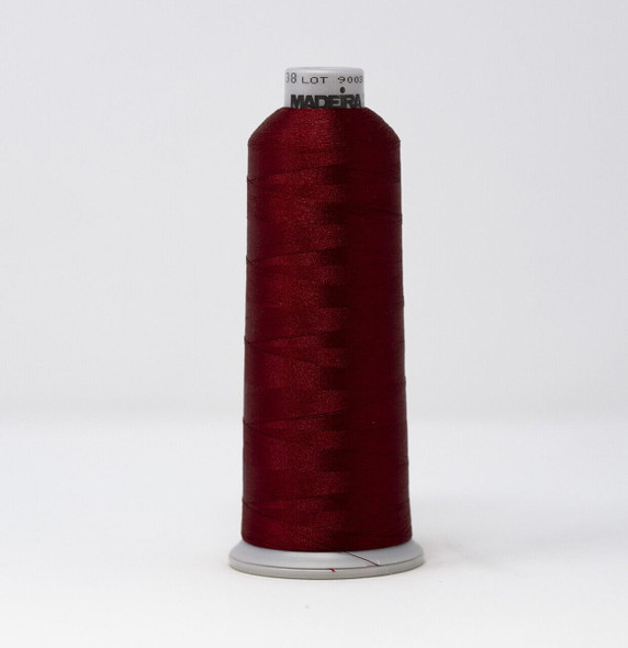 Madeira - Polyneon - Polyester Embroidery/Sewing Thread - 918-1638 (Barn Red)