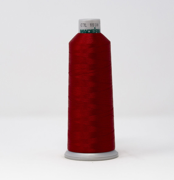 Madeira - Polyneon - Polyester Embroidery/Sewing Thread - 918-1838 (Brick Red)
