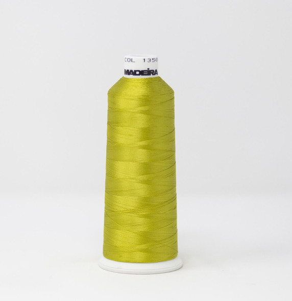 Madeira - Classic - Rayon Embroidery/Sewing Thread - 910-1350 (Citrus Green)