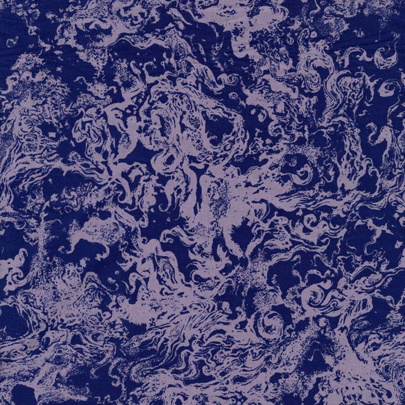 Leutenegger - Textures - Marble - Navy/Lavender