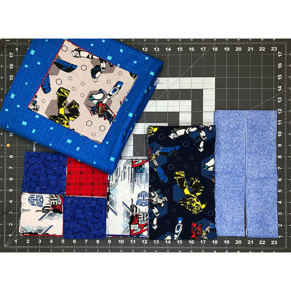Transformers - Squared Up - Ready-to-Sew Quilt Kit