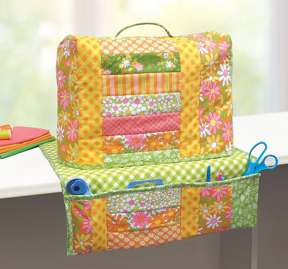 Quilt As You Go - Sewing Machine Cover and Caddy