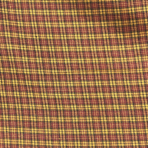 Henry Glass - Harvest Blessings - Plaid - Red/Yellow