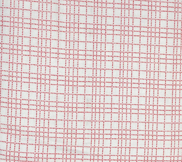 Benartex - Sunny Days - Plaid - White/Red