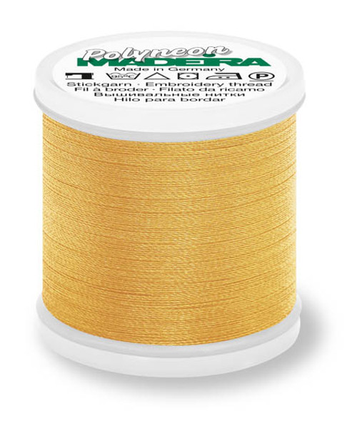 Madeira - Polyneon - Polyester Embroidery/Sewing Thread - 9845-1670 Gold | Sit n' Sew