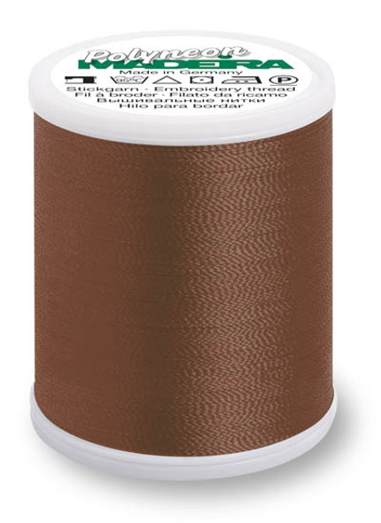 Madeira - Polyneon - Polyester Embroidery/Sewing Thread - 9847-1657 Tawny Tan