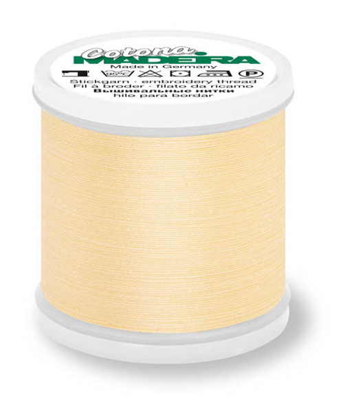 Cotona 80 - Cotton Thread - 9380-610 Pale Yellow