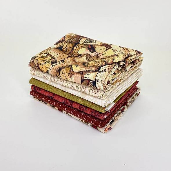 Vintage Wines - Fat Quarter Bundle/7pc