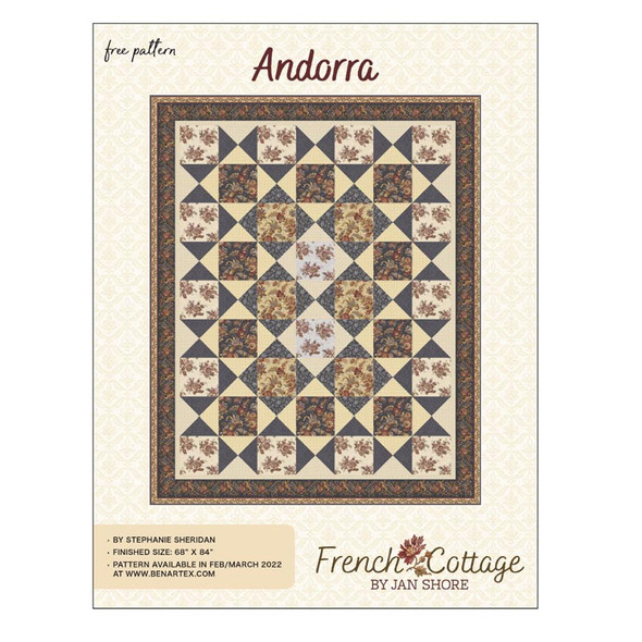 Benartex - Andorra - Quilt Pattern