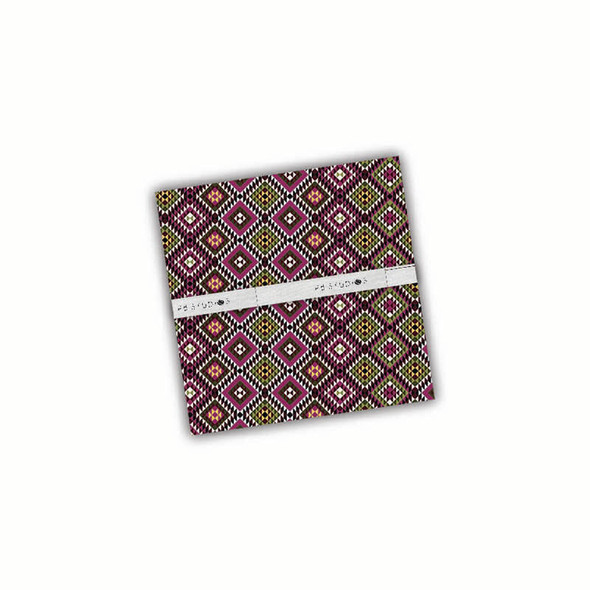 RB Studios - City Tribe - 5" Squares/42Pc - Multi