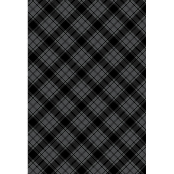 Benartex - Great Outdoors - Great Outdoors - Comfort Plaid - Charcoal - Charcoal