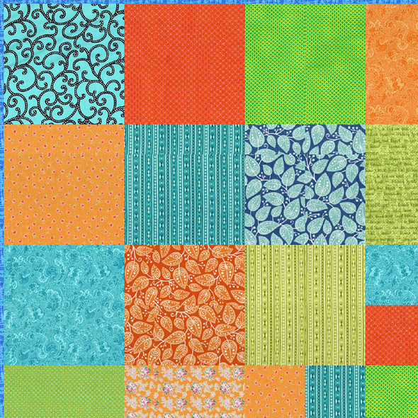 Fresh Squeezed - Patches Quilt Kit