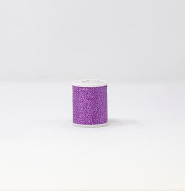 Fuchsia Madeira Metallic embroidery thread spool