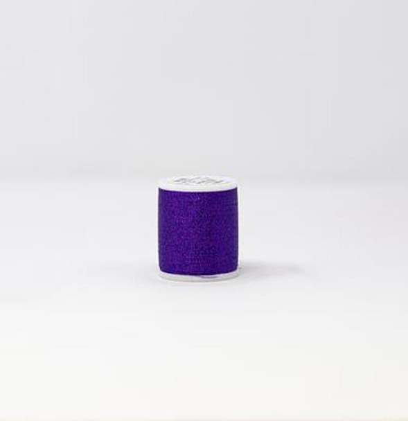 Amethyst Madeira Metallic embroidery thread spool