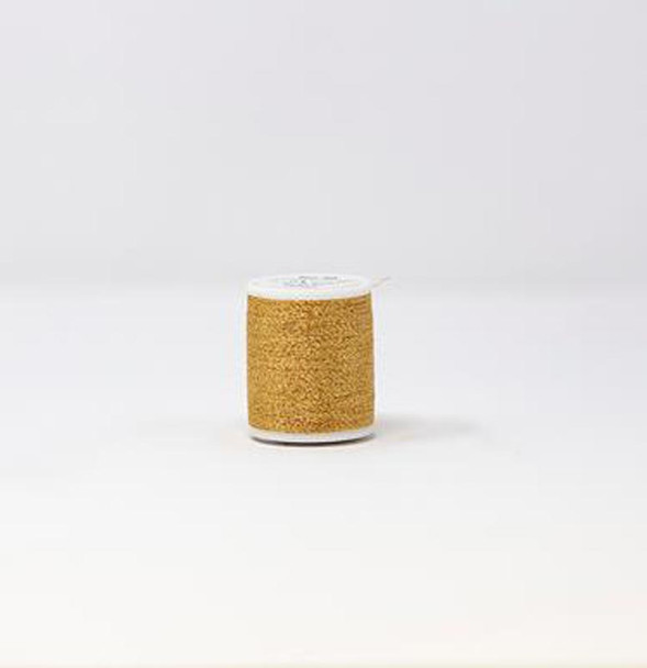 Pure Gold Madeira Metallic embroidery thread spool