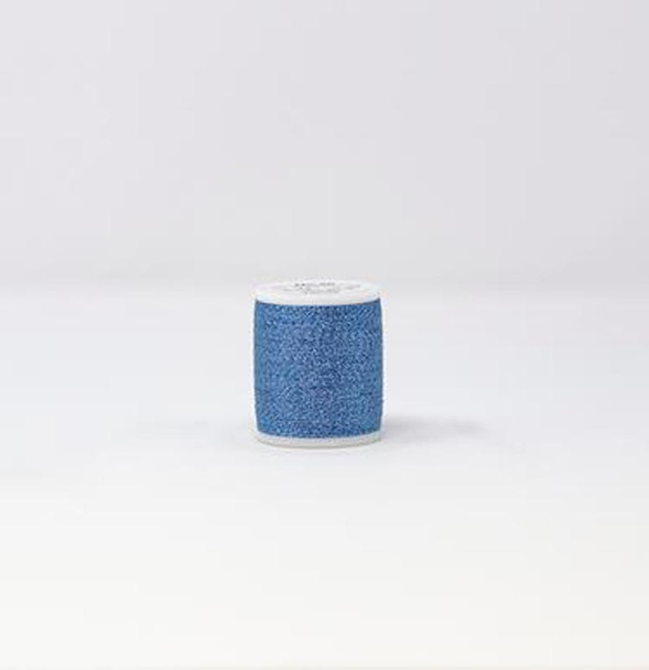 Aquamarine Madeira Metallic embroidery thread spool