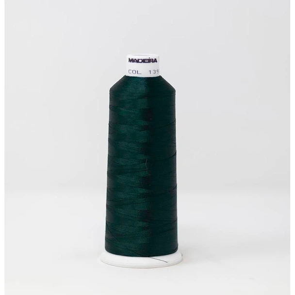 1397 Evergreen Madeira Classic 5500 Yards Rayon embroidery thread spool