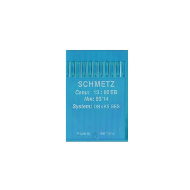 Schmetz Embroidery Needles 90/14 DBxK5 Light Ball Point (SES) 10Pk sewing needle package