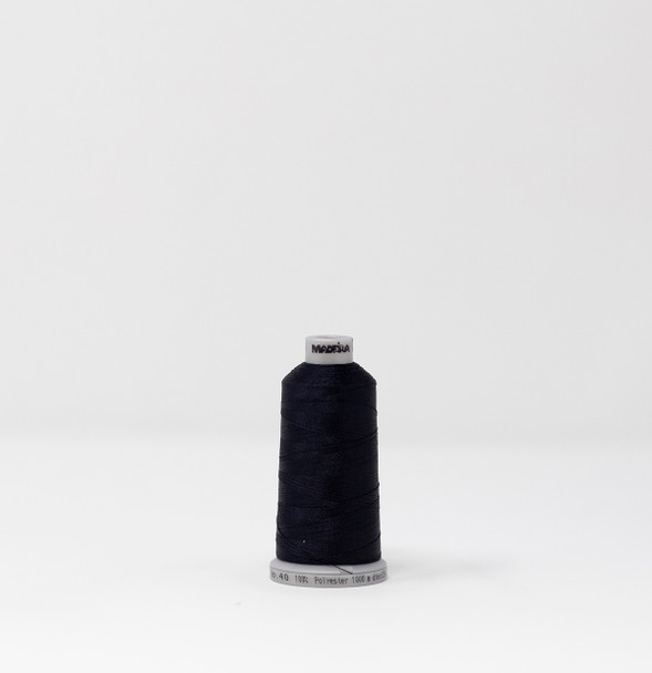 1574 Dark Slate Blue Madeira Polyneon 40wt 1100 Yard Polyester embroidery thread spool