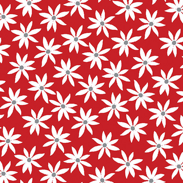 8407/10 Cherry Twist Flowers Allover quilting fabric by Benartex