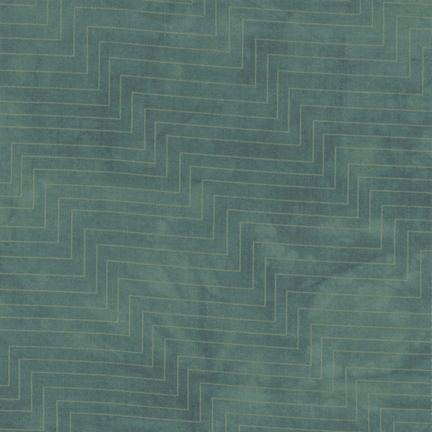 Riverwoods - Rainforest - Diagonal Zig Zag Stripes - 1876/2