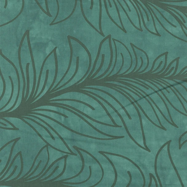 1877/1 Rainforest Large Leaves quilting fabric by Riverwoods