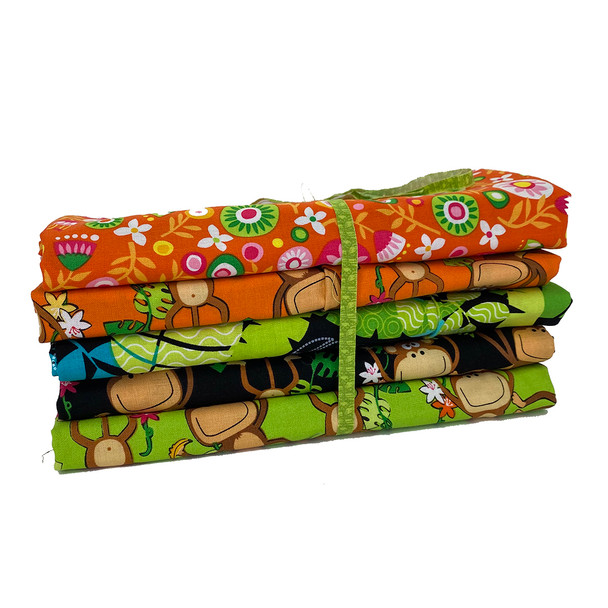 5 Yd Bundle - Monkey Business | Sit n' Sew Fabrics By the Yard