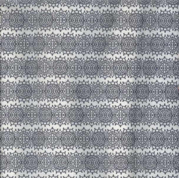 Gray Abigail Ella quilting fabric by Benartex