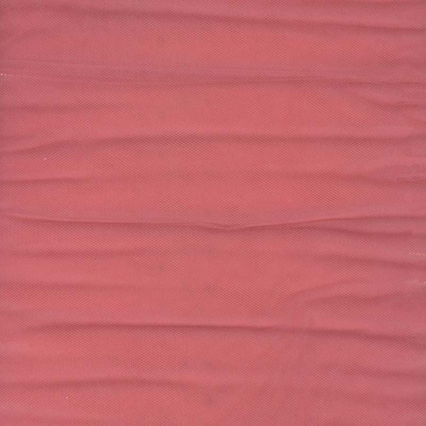 Coral Tulle Coral quilting fabric by Mandel Fabrics