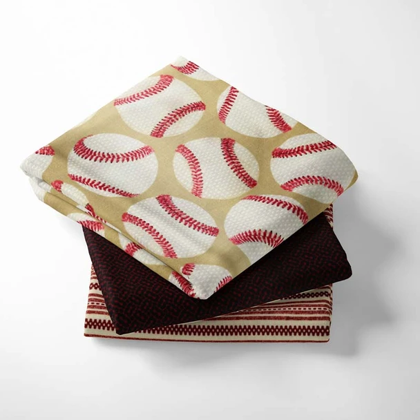 3 Yd Bundle - America's Pastime product shown for scale and identification