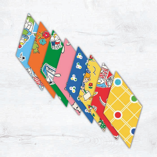 River's Bend - Playtime - 5'' Diamonds/42PC | Sit n' Sew Fabrics