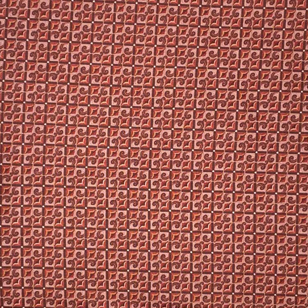 Henry Glass - Cherry Blossoms - Checkered Swirls - Red | Sit n' Sew Fabrics By the Yard