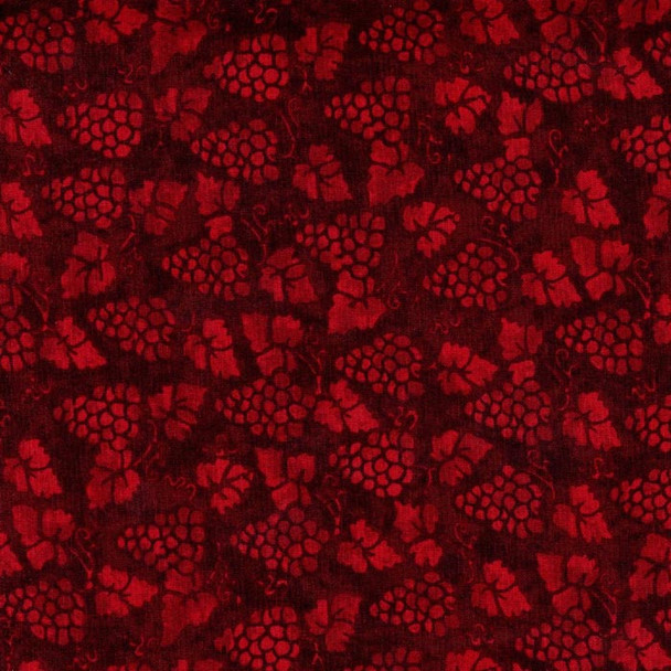 Quilter's Cupboard - Grapes - Garnet product shown for scale and identification