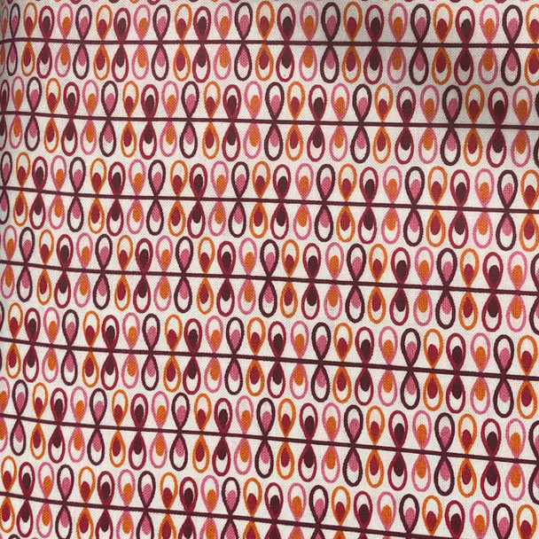 Honeysuckle Mirage Loop Stripe quilting fabric by RJR