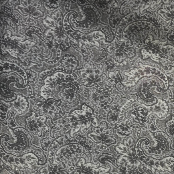 RJR - Mon Cheri - Paisley - Black | Sit n' Sew Fabrics By the Yard