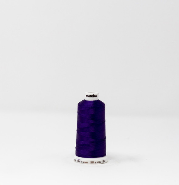 1412 Violet Madeira Classic 1100 Yards Rayon embroidery thread spool