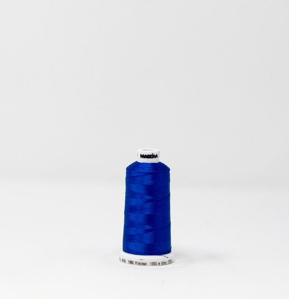 1434 French Blue Madeira Classic 1100 Yards Rayon embroidery thread spool