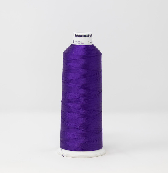 1422 African Violet Madeira Classic 5500 Yards Rayon embroidery thread spool